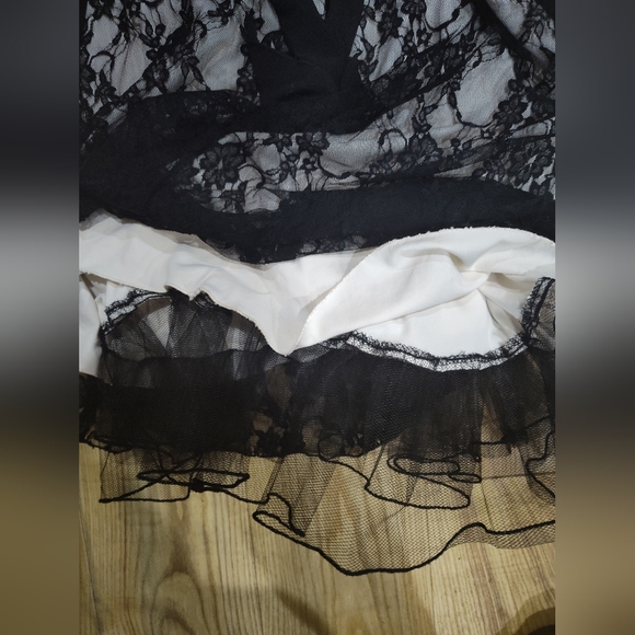 Speechless black lace cocktail formal dress sz S Lined and net lining - Picture 3 of 16